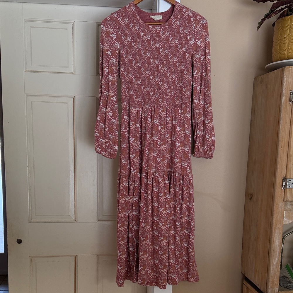Floral Long Sleeve Dress
